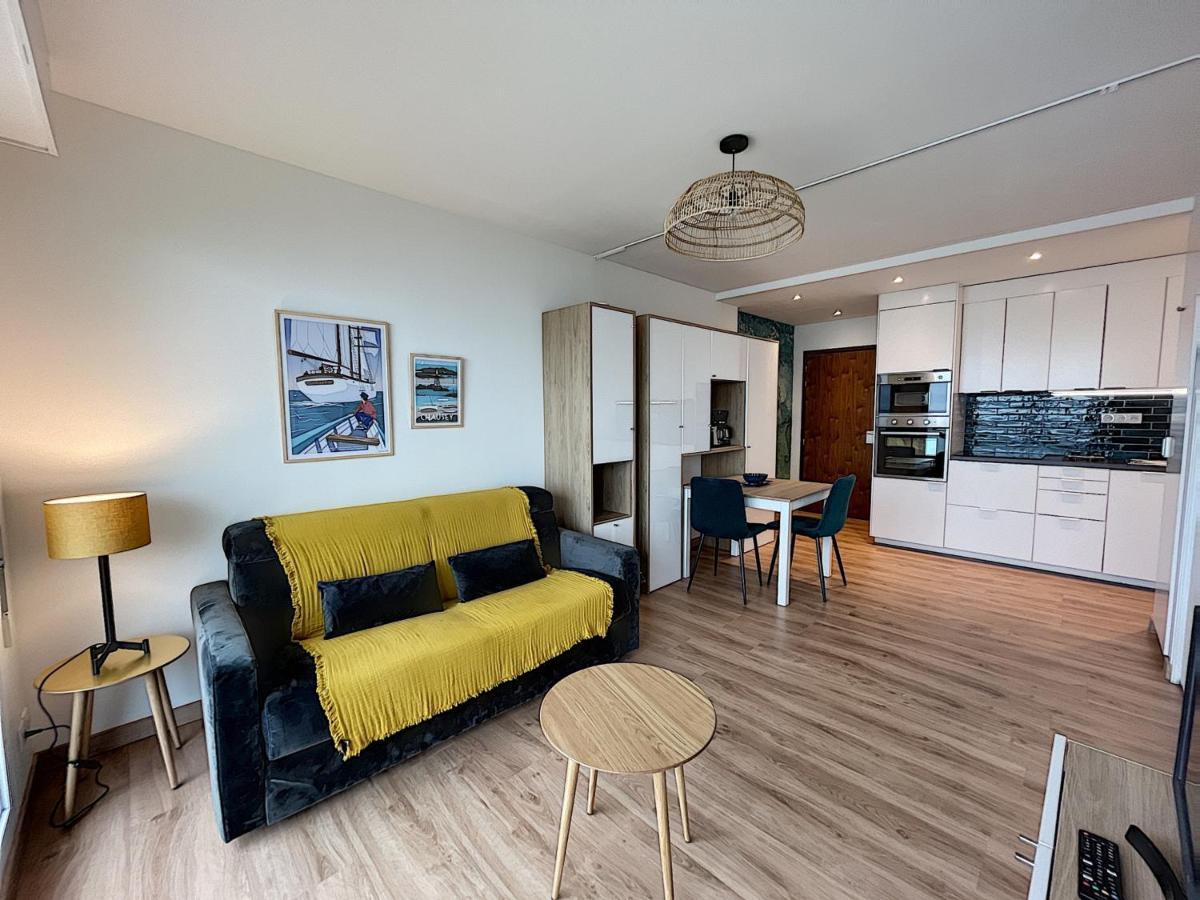 Charmant T2 En Front De Mer, 4 Pers., Ascenseur, Garage, Wi-Fi - Fr-1-361-383 格朗维尔 外观 照片