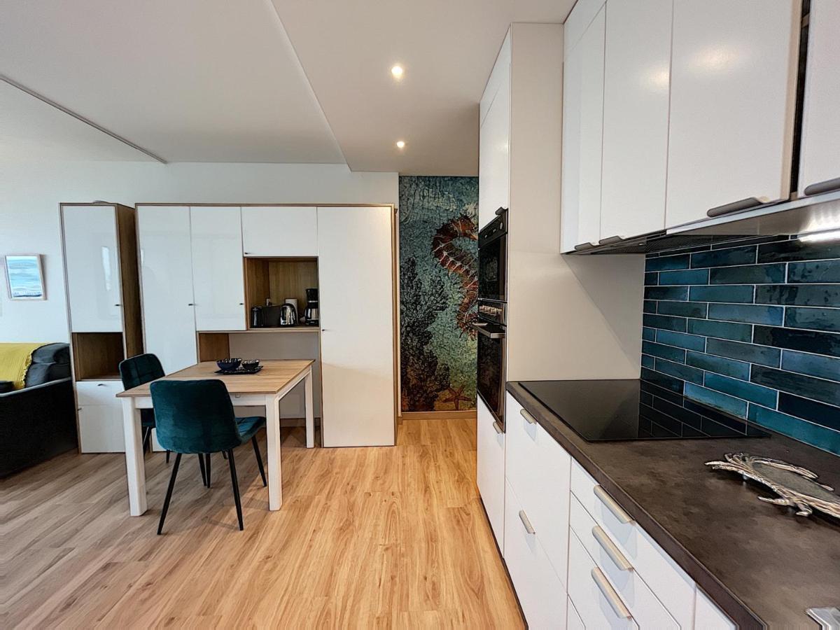 Charmant T2 En Front De Mer, 4 Pers., Ascenseur, Garage, Wi-Fi - Fr-1-361-383 格朗维尔 外观 照片