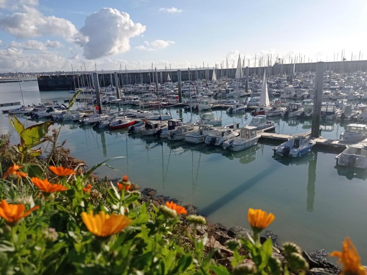 Charmant T2 En Front De Mer, 4 Pers., Ascenseur, Garage, Wi-Fi - Fr-1-361-383 格朗维尔 外观 照片