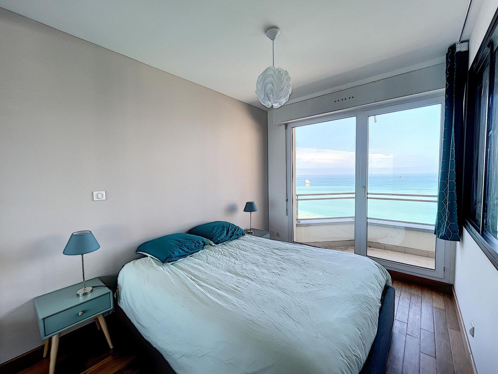 Charmant T2 En Front De Mer, 4 Pers., Ascenseur, Garage, Wi-Fi - Fr-1-361-383 格朗维尔 外观 照片